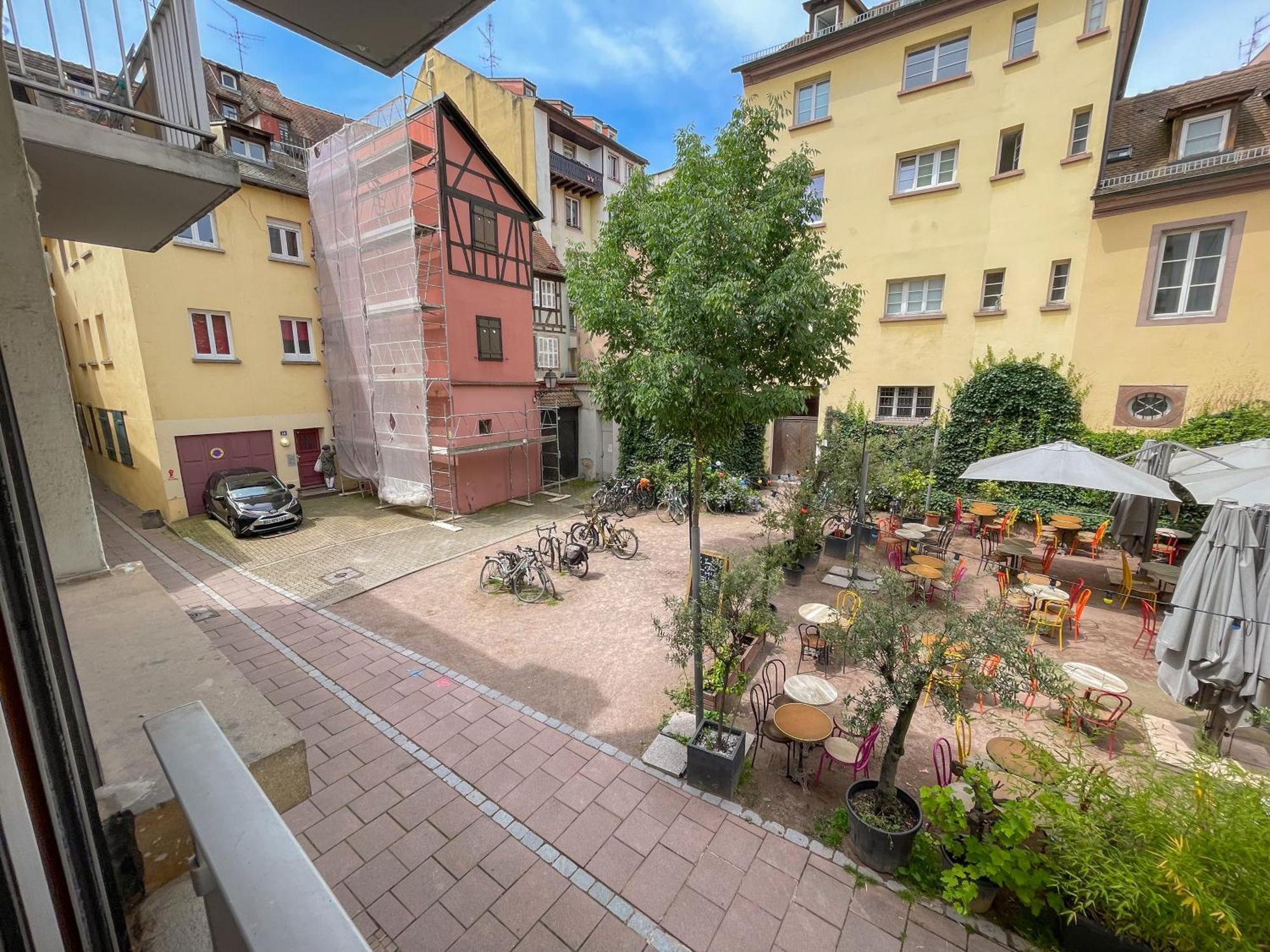 Chez Chris, Studio Cosy Hypercentre Straatsburg Buitenkant foto